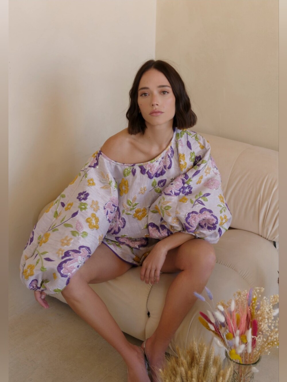 Arianne Elmy • Lavender Good Luck Top